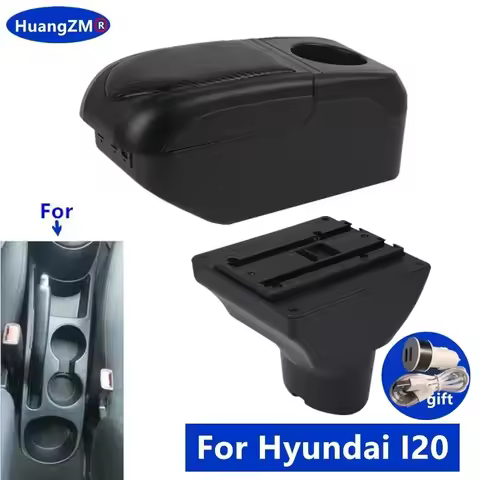 Car Armrest For Hyundai I20 Armrest box For Hyundai I20 2012 Dedicated Retrofit Interior Center Stor