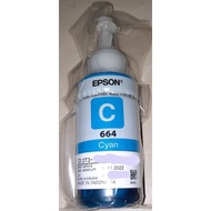Epson T664 Black Cyan Magenta Yellow Ink (Unbox)