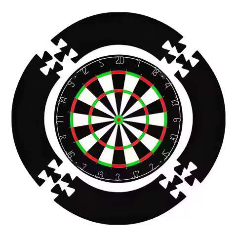 18in EVA Dartboard Surround 4Pcs Jigsaw Protection Removable Ring Easy Maintenance for Darts Clubs S
