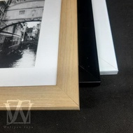 Wood Frame Photo A4 Wall Display 2 Tiers PT