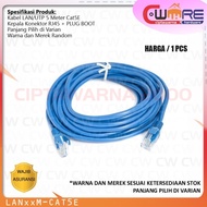 LAN Cable Cat 5e Patch Cord UTP Cable Ethernet Internet 5 15 Meters - CW2K