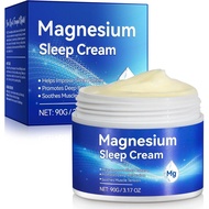 Magnesium Oil Cream,Magnesium Body Butter - -Fast Absorption-Nighttime Magnesium Cream 3 fl oz SJD5