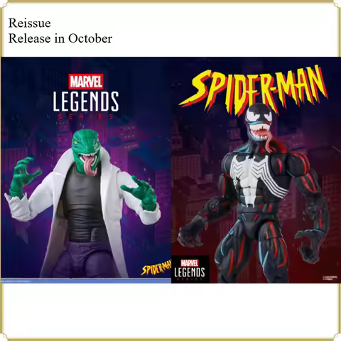Pre-order Hasbro Marvel Legends Retro Carded Comic Version Venom & Lizard 6-inch Action Figures【Ship
