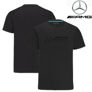 [Spot goods】2025 Newest F1 Racing Suit + Mercedes AMG Petronas Team F1 Jersey + Men&Women Summer Sho