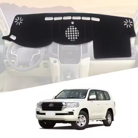 Dashboard Cover Pad for Toyota Land Cruiser LC200 2016 - 2021 Dash Mat Dashmat Accessories Sunshade 