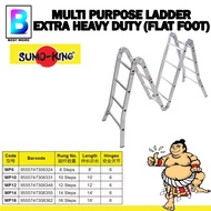 Sumo King Aluminium Multi Purpose Ladder (8 to 16 Steps)