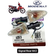 MODENAS MR3 / MR2 SIGNAL BELAKANG SET / SIGNAL REAR SET - KIRI & KANAN [CLEAR / TINTED]