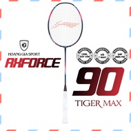 Vợt Cầu Lông Lining Axforce 70 Sói Bạc Full Carbon - Căng Dây Trợ Lực Tặng Quấn Cán Móc Khóa