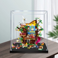 Lego Acrylic Display Box MY | For 41703 Tree House, Popmart Labubu Zimomo (Kotak Pameran | 树屋展示盒)