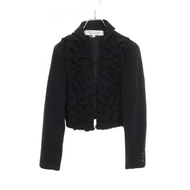 [二手] Comme des Garçons COMME des GARCONS COMME des GARCONS褶邊羊毛外套 女士 二手 A