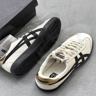 Onitsuka Tiger 黑白皮面德訓鞋 明星同款