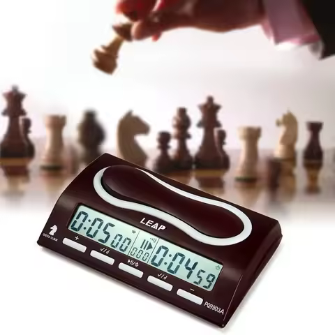 LEAP PQ9903A Multifuctional Digital Chess Clock Wei Chi Count Up Down Chess Alarm Timer Reloj Ajedre