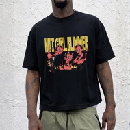 HOT GIRL BUMMER | Men's Streetwear Loose Printed T-shirt Unisex Crew Neck Top