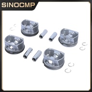 EA111 Engine Pistons And Rings Set STD 76.5mm 036103171B 03C103383AH 03C109287G For VW Golf Jetta 1.