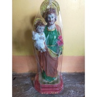 St.Joseph carrying Child Jesus statue (12inch)