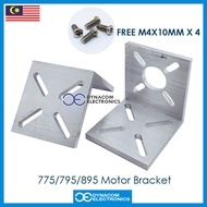 775/795/895 Aluminium Motor Right Angle Mounting Bracket [Pemegang Motor Besi Motor 775/795/895]