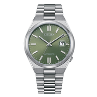 NJ0158-89Z Citizen Pantone Green Dial Automatic Stainless Steel Mens Watch