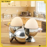 4PCS Egg Cup Stainless Steel Egg Holder Boiled Egg Container Egg Cup Holder