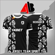 Jersey TEAM SPIRIT THE INTERNATIONAL DOTA 2023 motion Loose and stylish t-shirt Men's and women's to