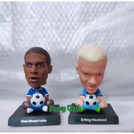 Car Dashboard Spring Display Car Decoration Bobble Head Action Figure Ethan Mbappe Lottin Erling Haa