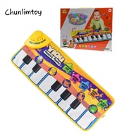 Chunlim - Roll Up Piano Toys For Kids Mini Piano Mat