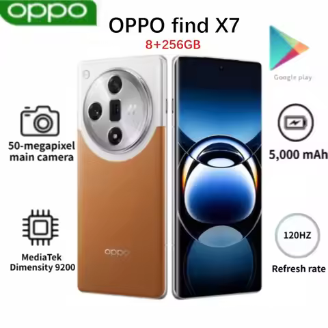 2026 Model (Latest Version) OPPO Find X7 Global Edition 8+256GB Smartphone, supports 100W fast charg