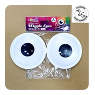 BOPOMO Huge Wiggle Eyes for Craft Work - 4 inch