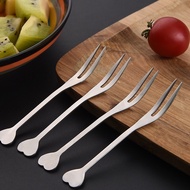 Stainless Fruit Fork Stainless Fruit Fork Stainless Small Fruit Fork Motif Love Import
