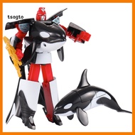 [TS] Toys Dolphin/Shark Shape Educational Plastic Robot Whale Model Toy for Kids
