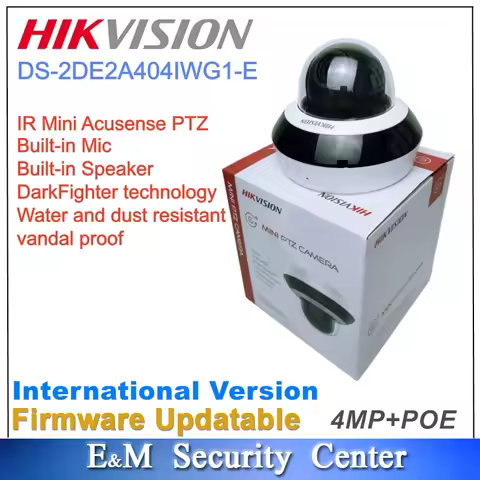 Wholesale Hikvision Mini PTZ DS-2DE2A404IWG1-E POE 4MP Network PTZ IP66 Dome IP Serveillance Camera