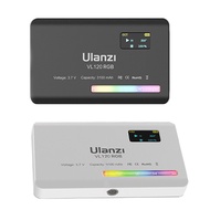 VL120 Full Color RGB Video Light 2500K-9000K 95+ Camera Fill Light Full Color Photography Panel Ligh