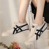 Onitsuka MEXICO 66 SLIP-ON Series รองเท้าผ้าใบลําลอง เหมาะกับการวิ่ง เล่นกีฬา สําหรับผู้ชาย ผู้หญิง