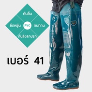 รองเท้าบูท**เขียวยางเต็ม**รองเท้าบูททรงสูง ใส่ลงน้ำ ลุยโคลน ป้องกันสัตว์มีพิษ ใส่ทำไร่และการเกษตร No