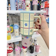 Fancy handle thermos bottle 710ml