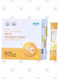 ผลิตภัณฑ์เสริมอาหาร อะโทมี่ คัลเลอร์ ฟู้ด วิตามินซี Atomy Vital Color Vitamin C 500mg