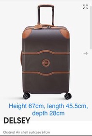 🇬🇧英國直送 免費速遞 Free courier🇬🇧 DELSEY Chatelet Air 2.0 shell suitcase 66cm /67cm