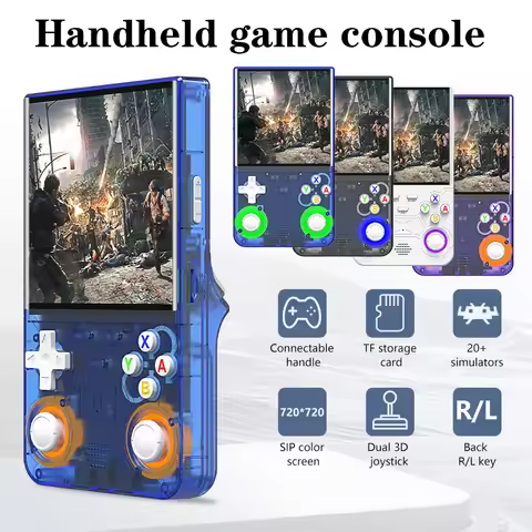 R36S Ultra Retro Handheld Game Console Linux System 4.0 Inch IPS Screen Portable pocket Game Console