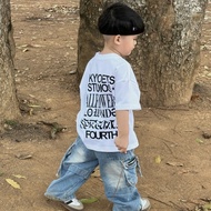 WHITE T-SHIRT Loose Form Boxy 100% Cotton 2C