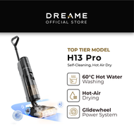 Dreame H13 Pro Wet Dry Cordless Vacuum Cleaner Smart Floor Scrubber Cleaner | 60C Hot Water Washing 