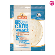 Mission Reduced Carb Wrap แป้งแรป Low carb 270g