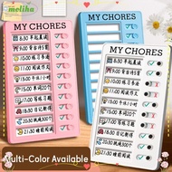 MOLIHA My Chores Checklist, Reusable Self-discipline Daily Planner Memo, Detachable Plastic My Chore