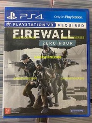 《今日快閃價》（中古二手）PS4遊戲 防火牆 零點時刻 Firewall Zero Hour 港版中英文版 （支持VR 體感遊戲）
