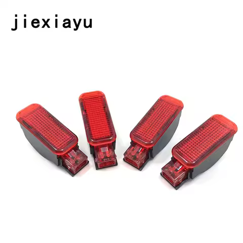 4Pcs OEM Car Door Panel Interior Red Warning Light For A7 A8 Q3 Q5 Q7 TT A3 S3 A6 S6 A4 S4 RS3 RS4 A
