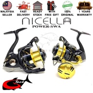 GTECH FISHING REEL GTECH NICELLA POWER SWA 3000HG, 4000PG, 4000HG, 5000PG, 5000HG REEL WITH FREE GIF