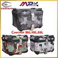 Coocase 36l,45l,55l Camo Top Box aluminium Top Box Original Coocase Malaysia