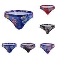 Mens Brief Thong Underpants Breathable Daily Fashionable Lingerie Low Waist