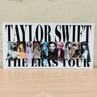 Taylor Swift Eras Tour VIP Box Sticker Official Merch Merchandise CD Album Vinyl Midnights Evermore 