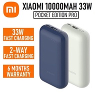 Brand New Xiaomi 33W Powerbank 10000mAh Pocket Edition Compact Lightweight. Local SG Stock !!