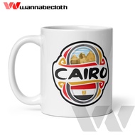 Cairo Mug Cairo Glass Egyptian Cairo Mug World Country Souvenir Cup Print Custom Mug Print Mug