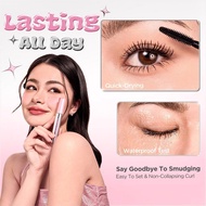 Waterproof Volumizing Curling Mascara Cream Long-lasting Cosmetic Eye Black 7.3g R8e0